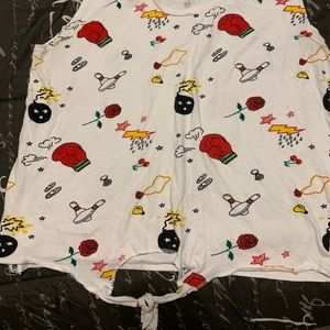 Womens sleeveless top 3xl